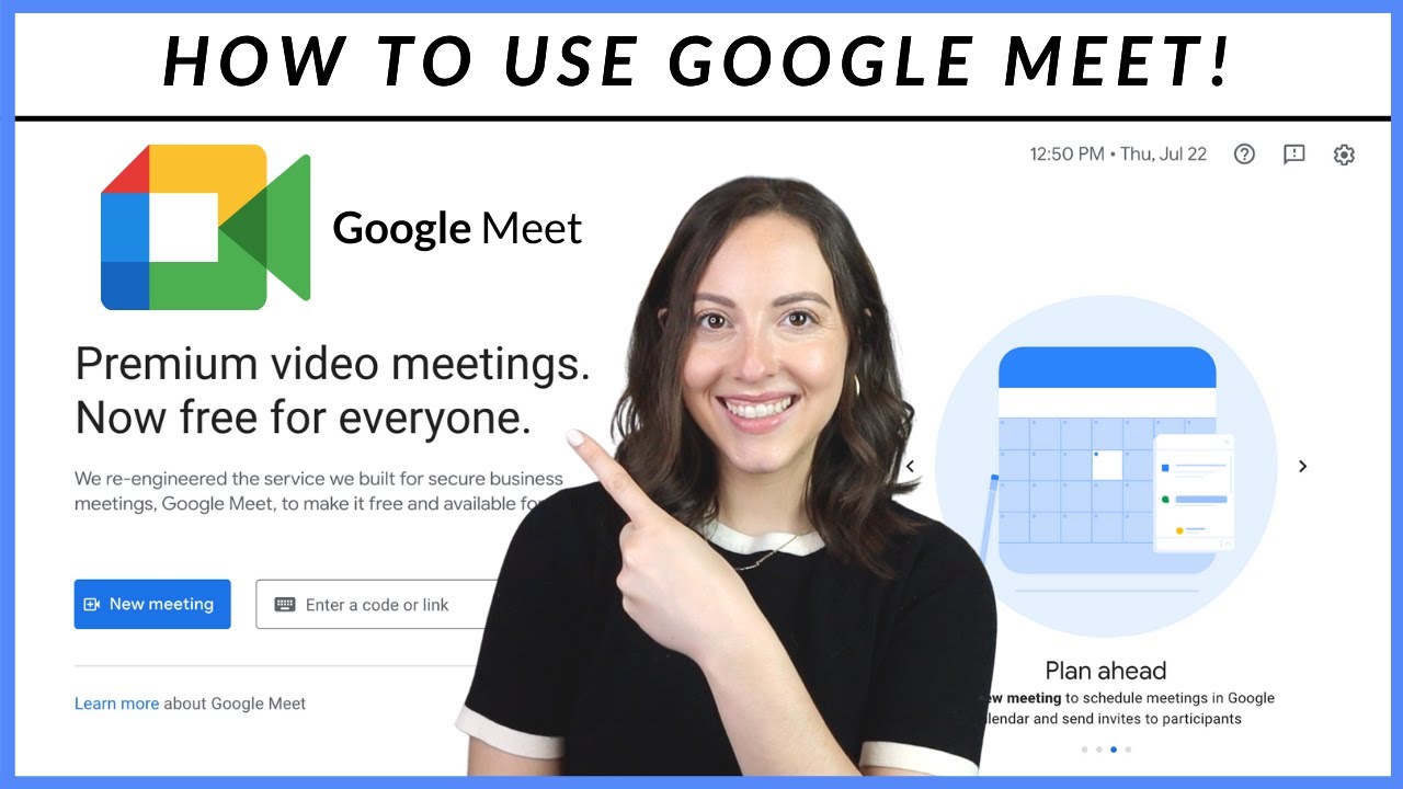 Google Meet для начинающих! | Как использовать Google Meet в 2021 году