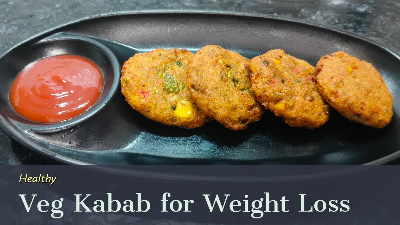 स्वादिष्ट और सेहतमंद WEIGHT LOSS कबाब बनाने का तरीका | Weight Loss Kabab Recipe | Evening Snacks 😋
