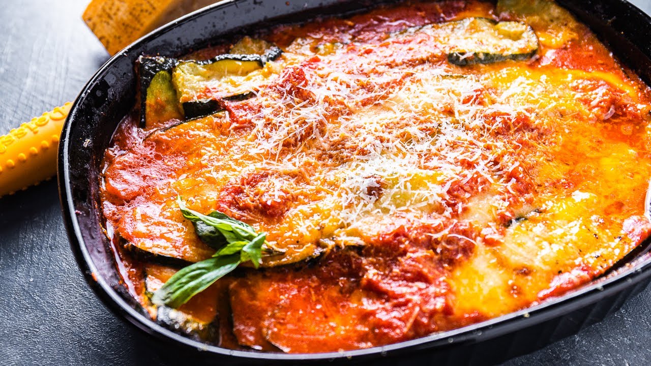 How To Make Oven Roasted Zucchini Parmigiana