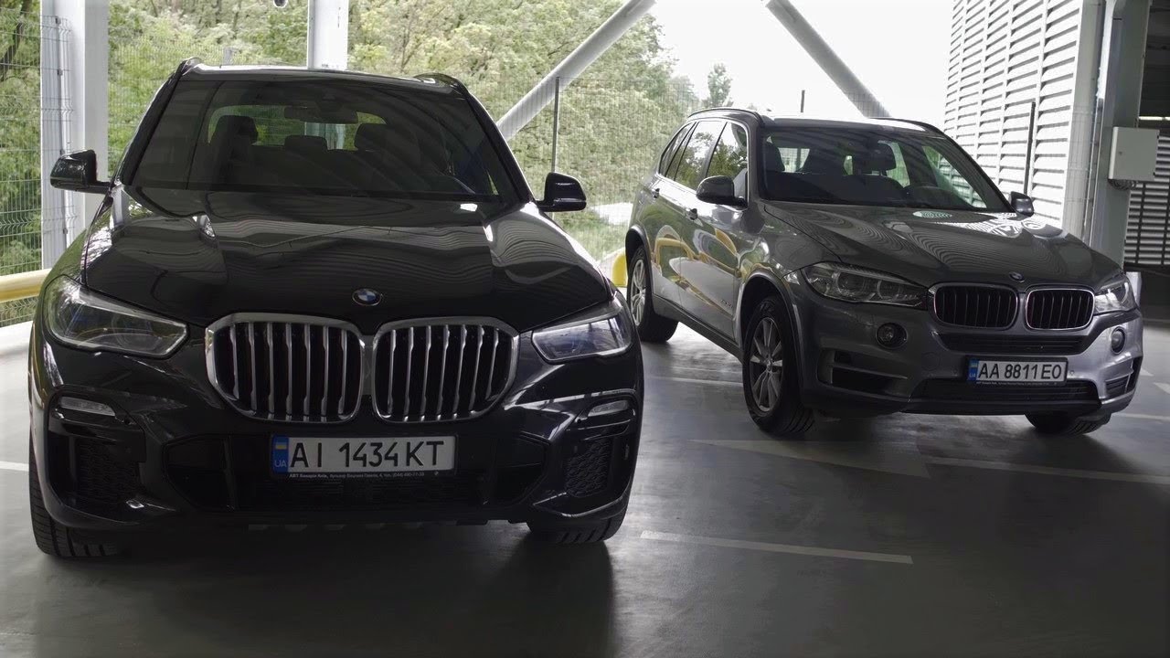 BMW X5 G05 VS BMW X5 F15 - смена философии наглядно.