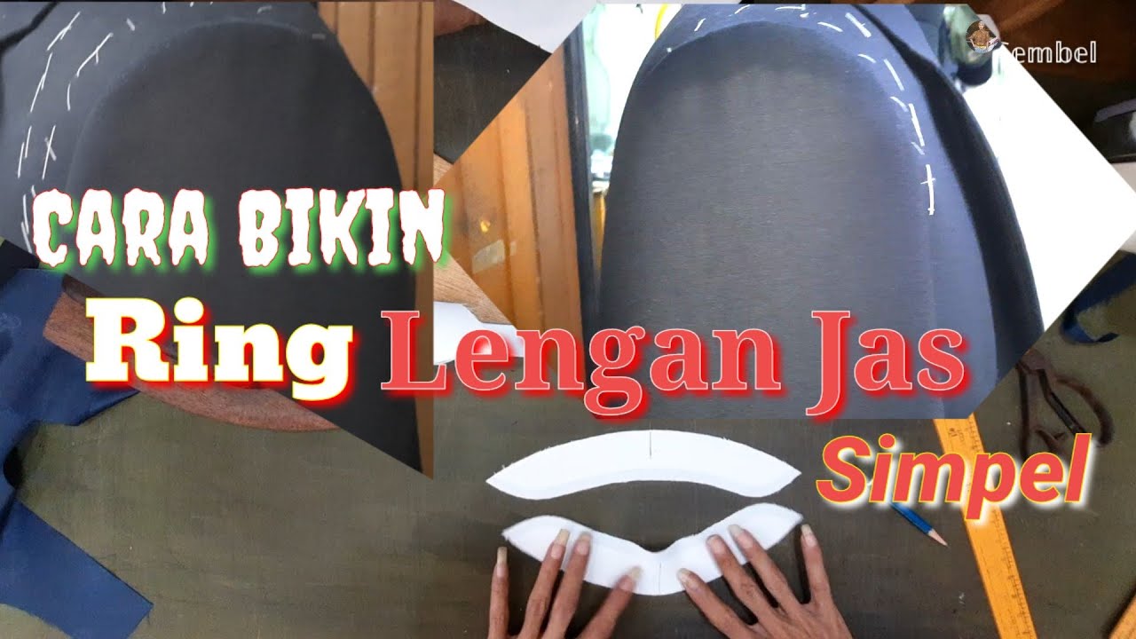 Cara Membuat Ring Lengan Jas.