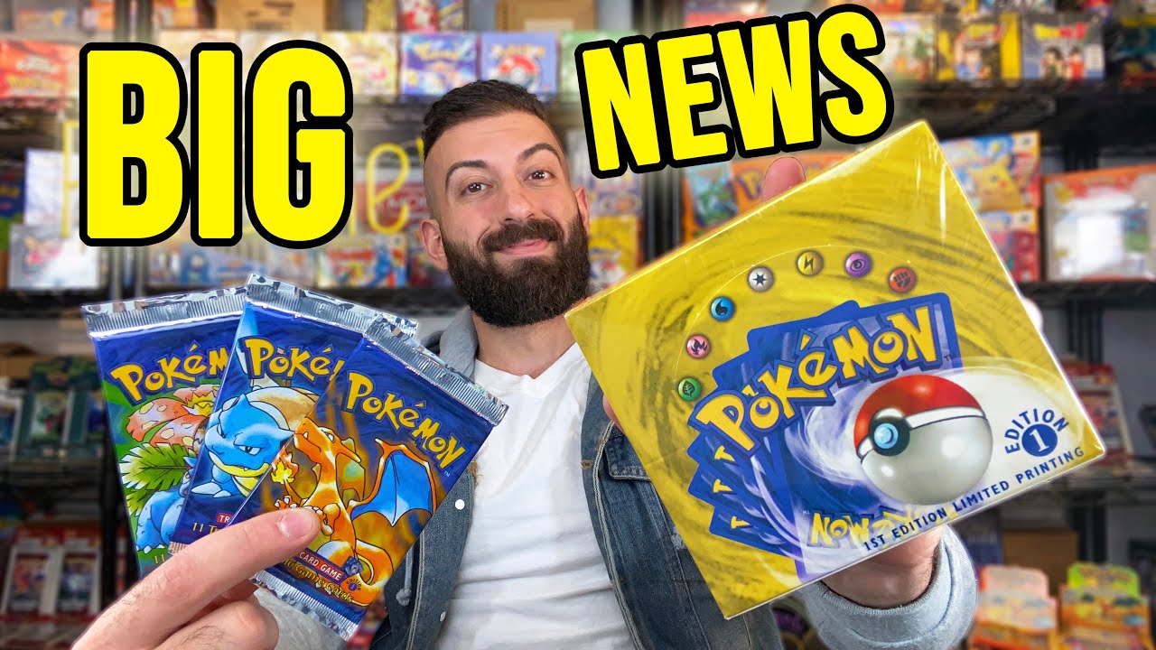 *IT'S OFFICIAL!* OPENING the RAREST Pokemon Cards Booster Box In Existence! (1st Edition Base)