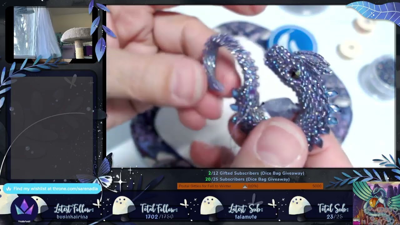 SDragon Bead Kit Tail Peyote #15 Increasing Tension