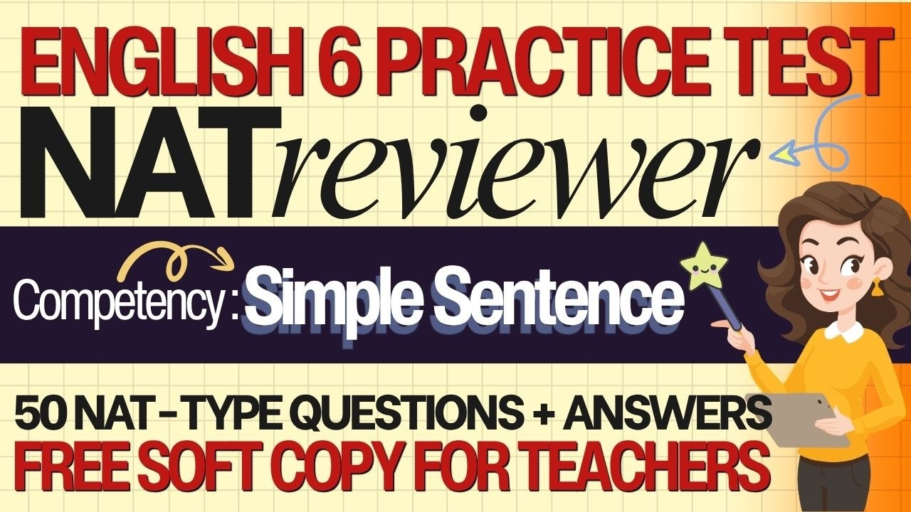 ENGLISH 6 NAT REVIEW | SIMPLE SENTENCE