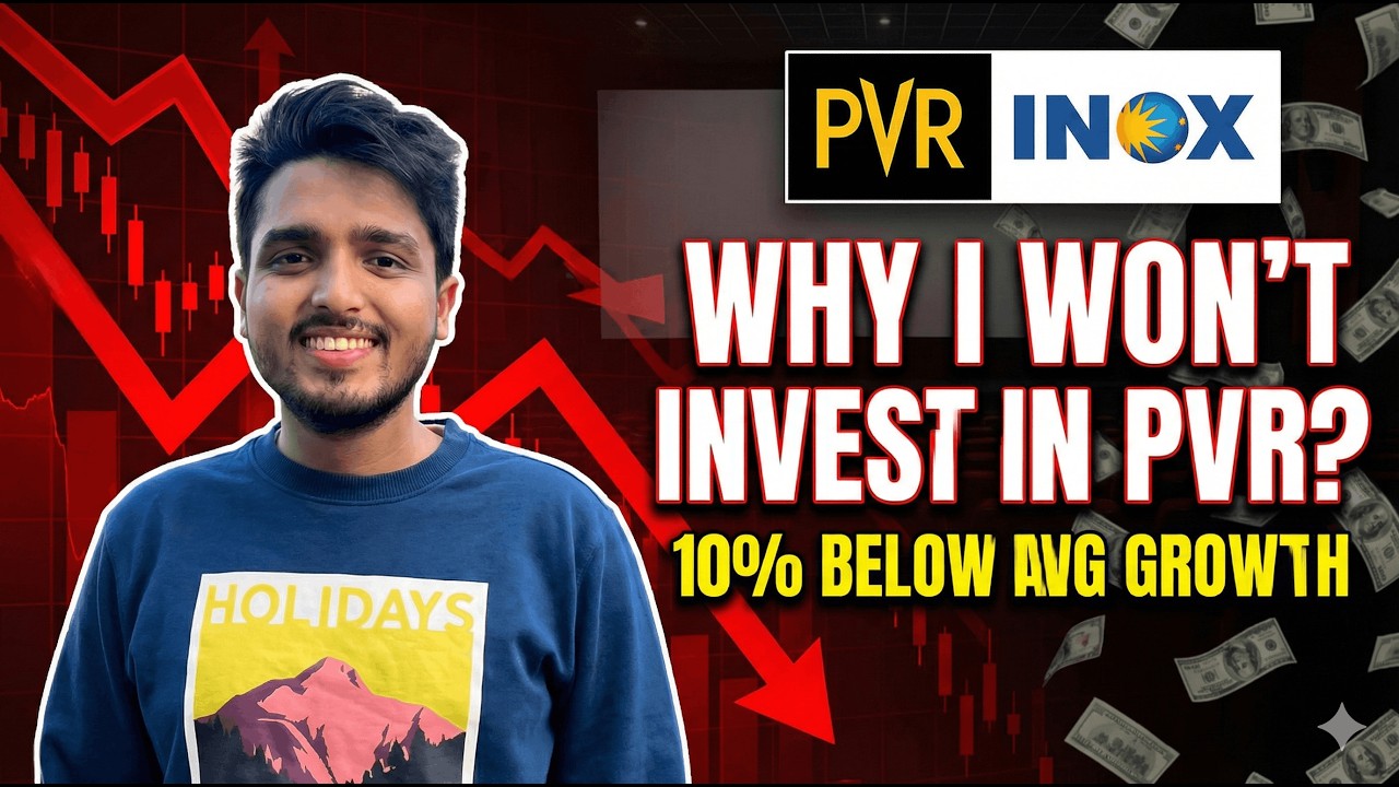 Why I won't invest in PVR Inox? 10% below avg growth