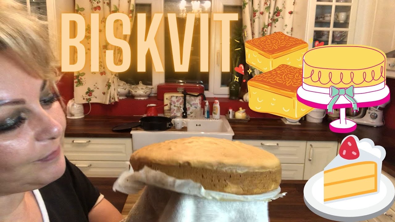 🔴 Biskvit za tortu - patispanj koji svakom uspeva 👍👌🍰🎂