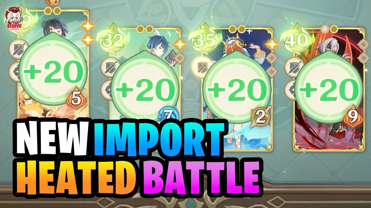 Almost Had It! Trying NEW Import Card in Heated Battle | Genshin TCG