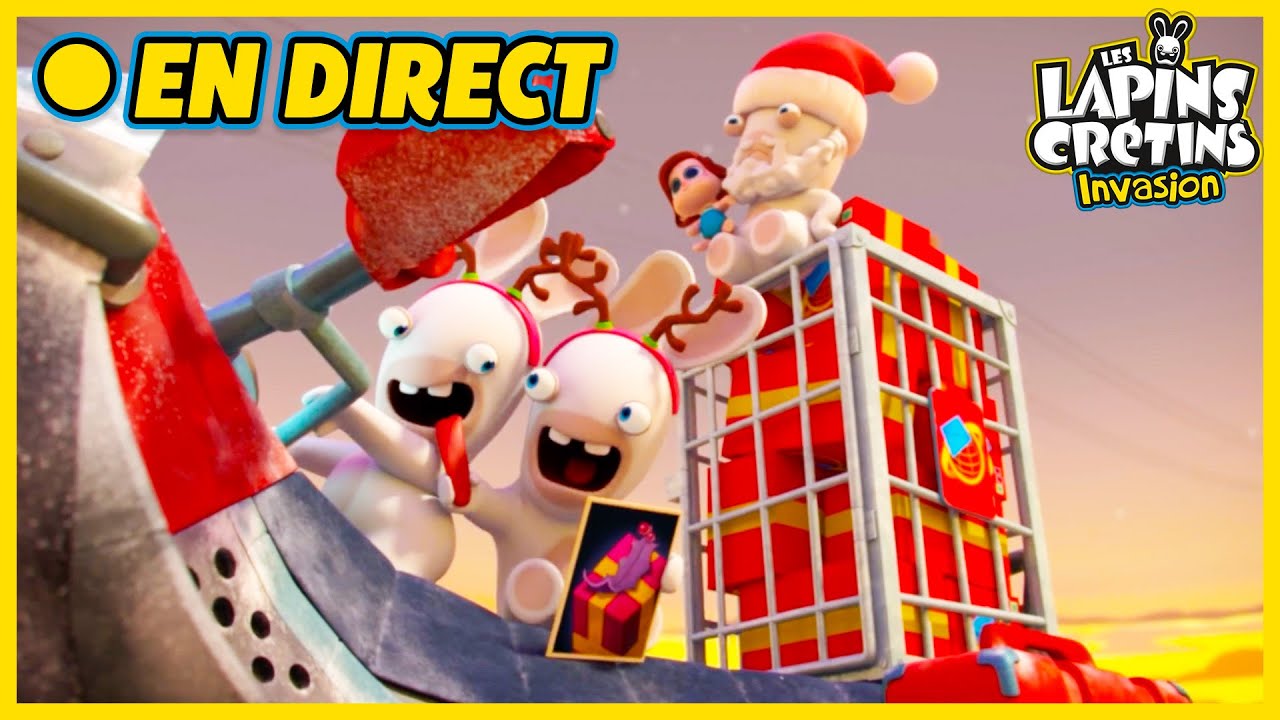 Les Lapins Crétins déchaînés pour Noël ? 🤣🎄 Meilleurs Épisodes ✨🎁  Dessins Animés pour Enfants