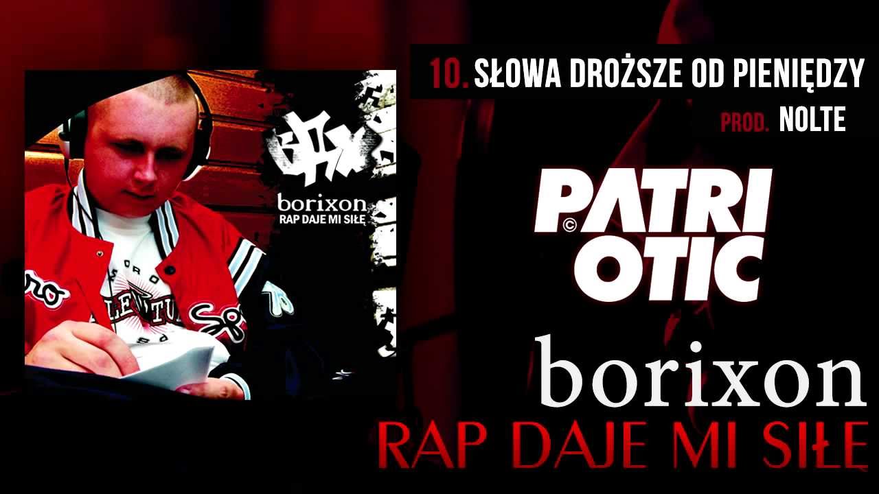 Borixon - Słowa droższe od pieniędzy