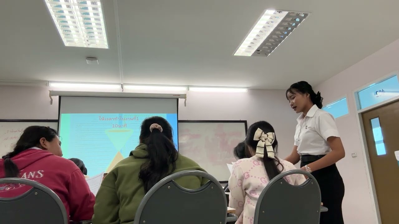 สอบสอนหน้าห้อง เรื่องเครื่องดื่มและการบริการ ม.2 นางสาวสุภัสสรา บุญรอด