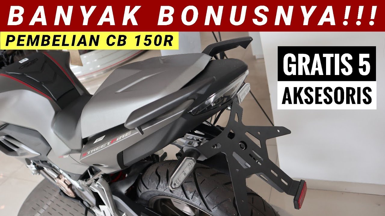 BANYAK BONUS‼️ HONDA CB 150 R STREETFIRE SPECIAL EDITION