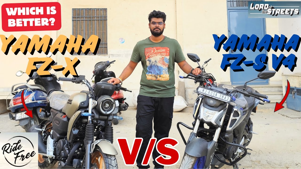 FZ-X VS FZ-S V4 Detailed Comparison | Which is better?