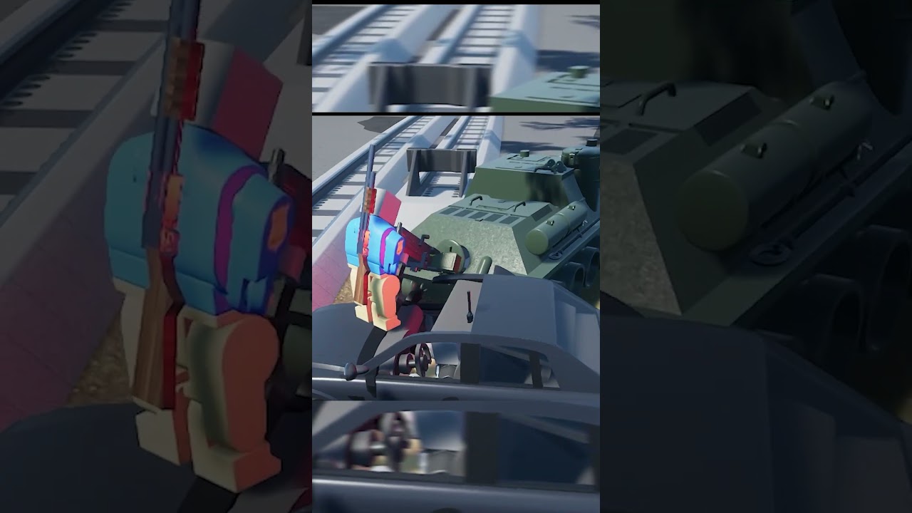 This Tank Battle Got Out of Control! (Brick Rigs Funny Moments)