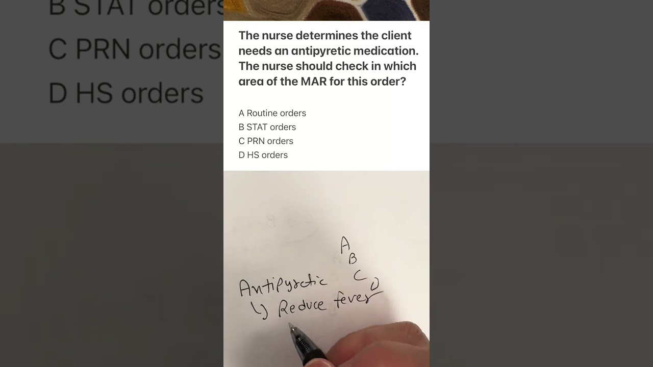 Practice question Nclex