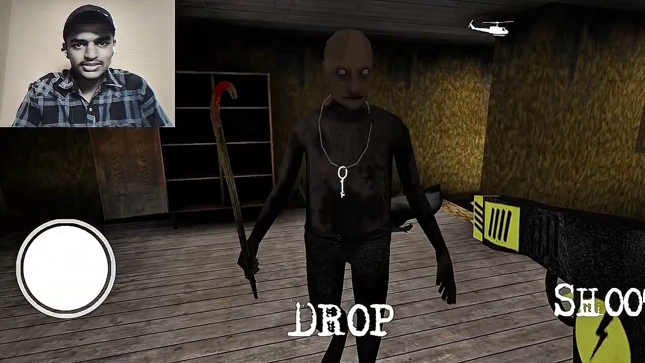 Granny chapter 2 helicopter skip funny comedy game play 