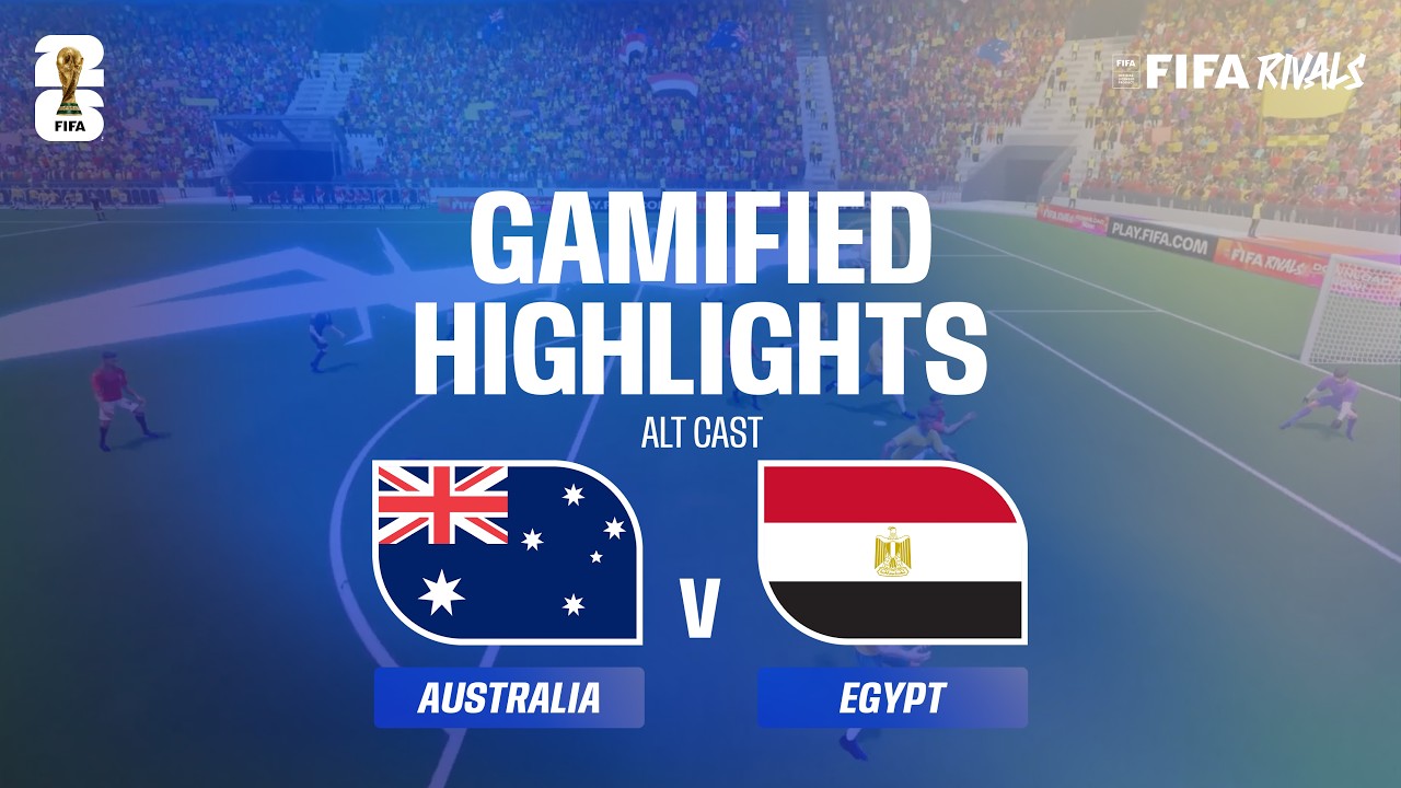 Alt Cast Highlights: Australia v Egypt | FIFA World Cup 2026&trade;