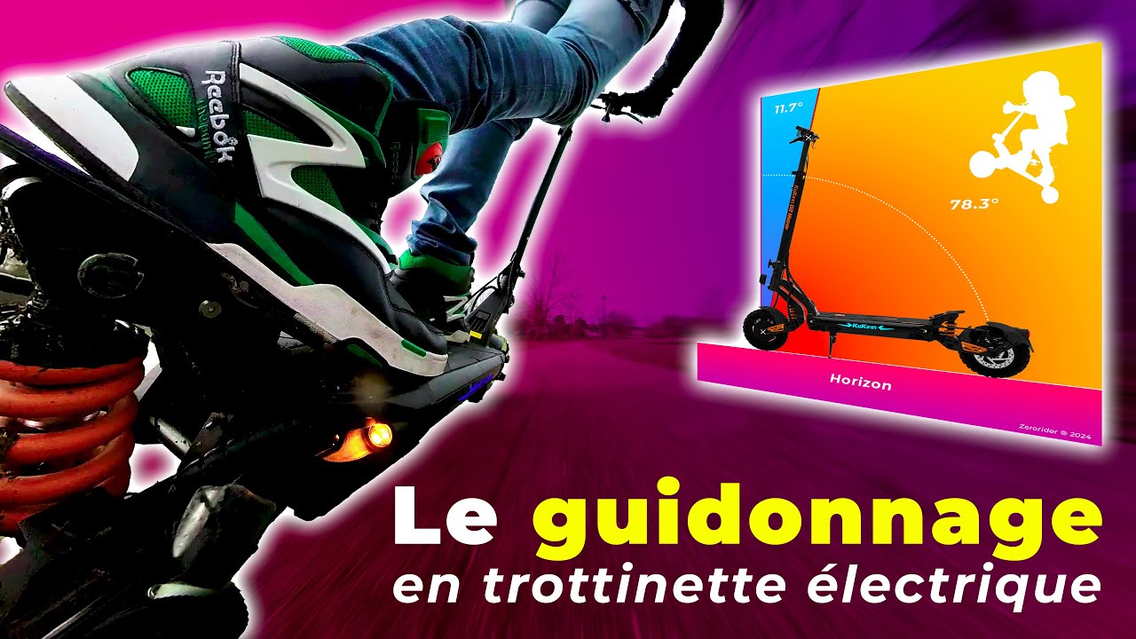 Le guidonnage en Kukirin G2 master et autres trottinettes électrique. Les causes et les solutions.