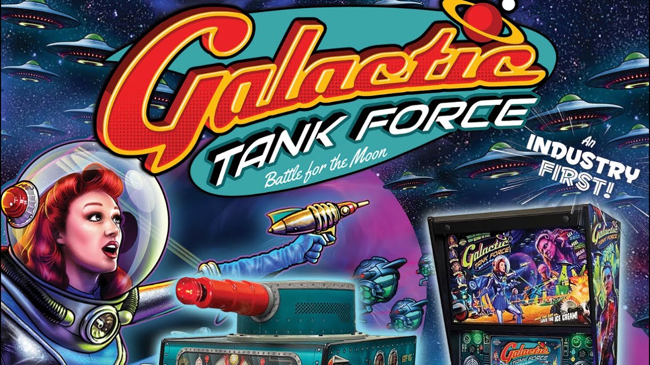 UNBOXING AP’s GALACTIC TANK FORCE Deluxe Pinball Machine at the GSPF!