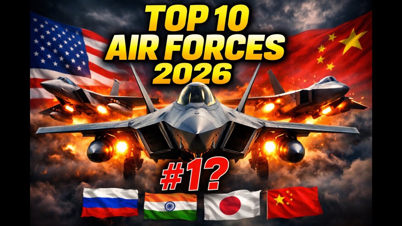 Top 10 Most Powerful Air Forces 2026 &ndash; Who is #1?
