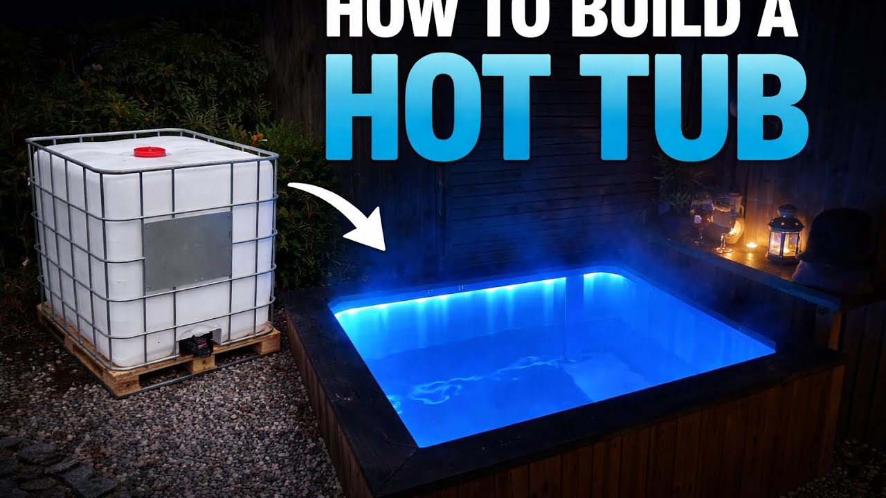 How to build a Hot tub diy