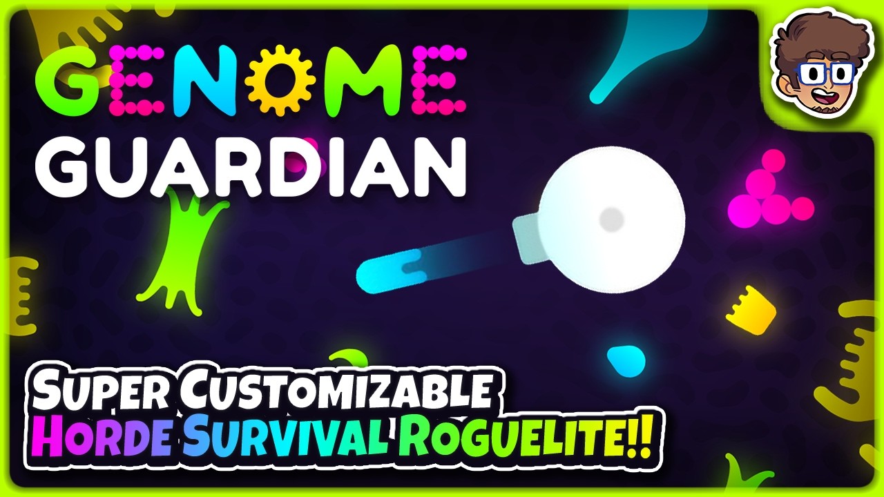 SUPER Customizable Horde Survival Roguelite!! | Let's Try Genome Guardian