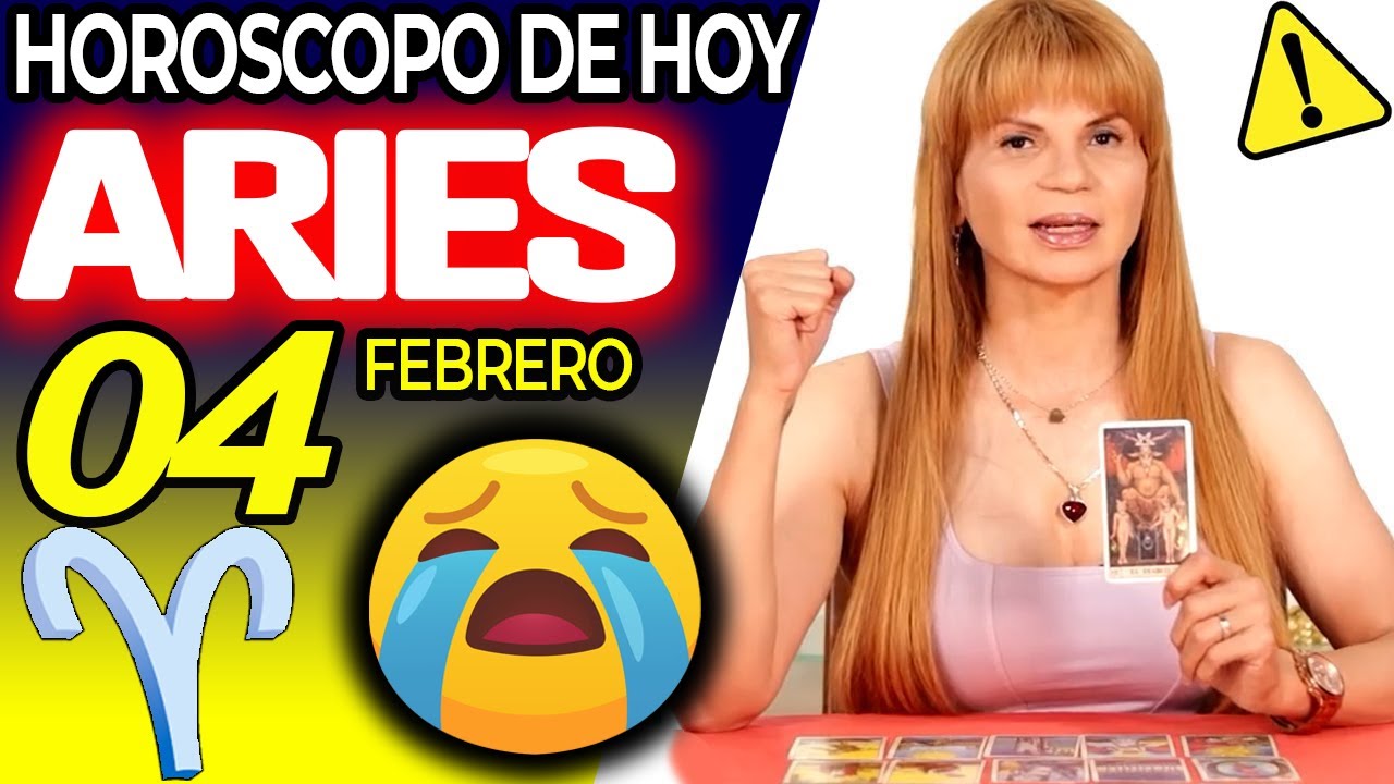 ARIES ♈😖PREPARATE PARA LLORAR CON ESTO😭 Horóscopo De Hoy 4 De Febrero 2026 | Mhoni Vidente
