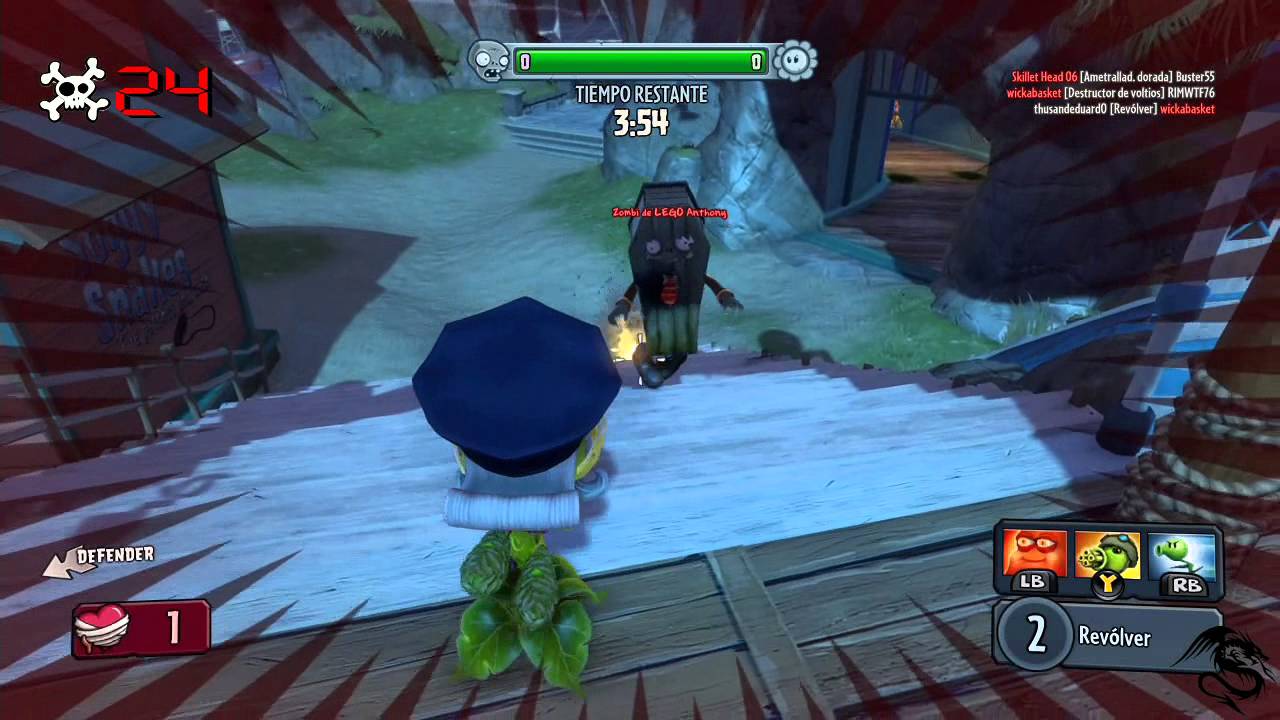 Plantas vs Zombies Garden Warfare | Guisante sheriff | Reto #9