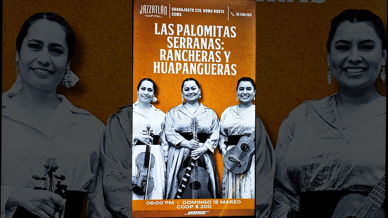 LAS PALOMITAS SERRANAS EN JAZZATLAN, CDMX. 15.03.26