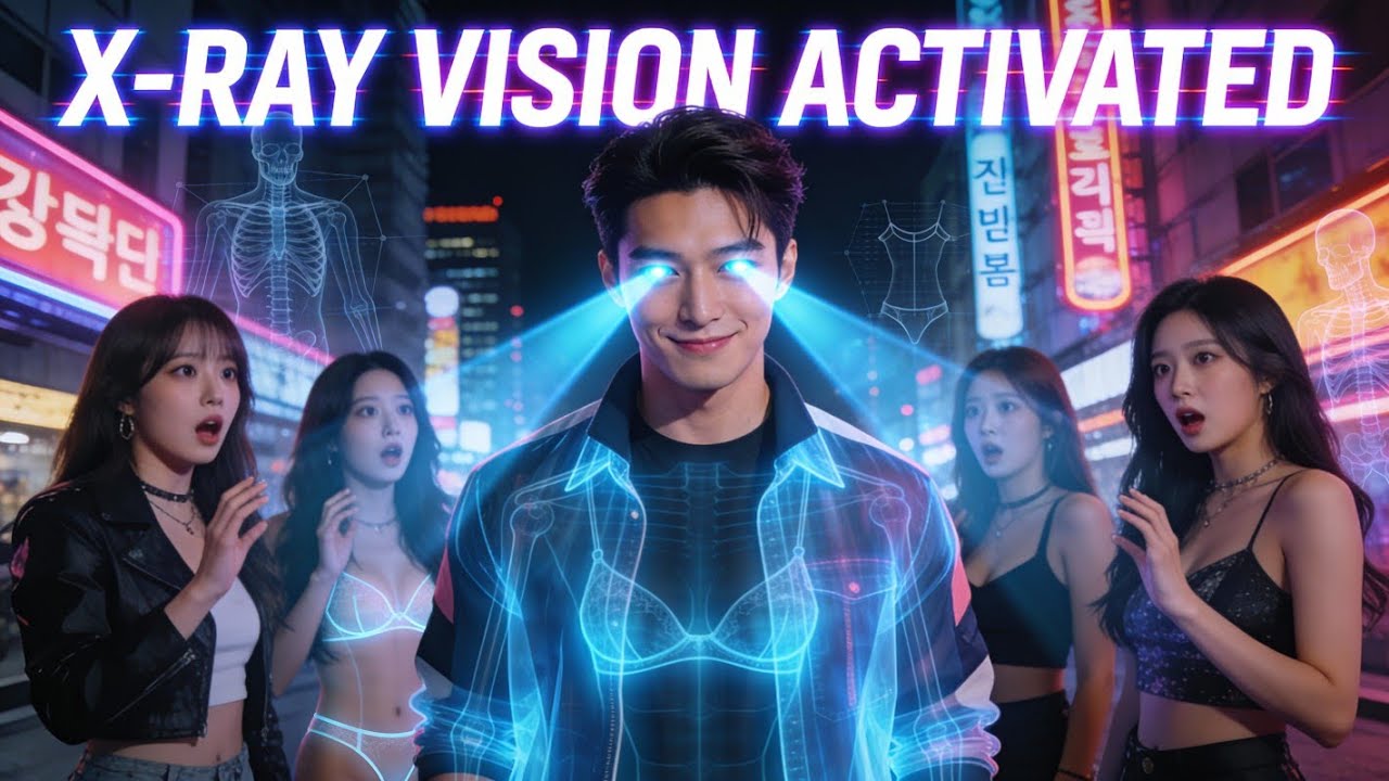 Accidentally got "X-ray vision" got rich,having a hot  MILF become a billionaire 