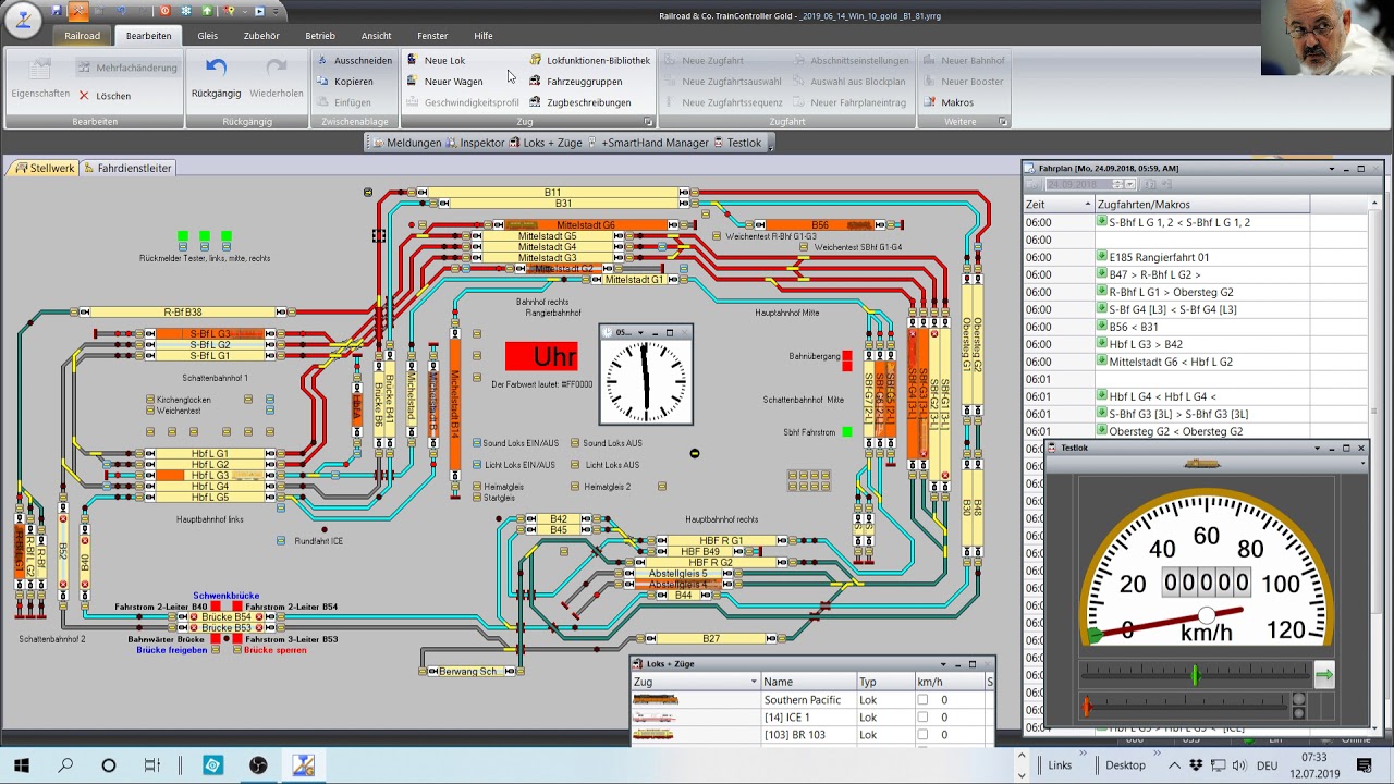 TrainController 9.0 Gold B1 #27 Farbe für die Gleise