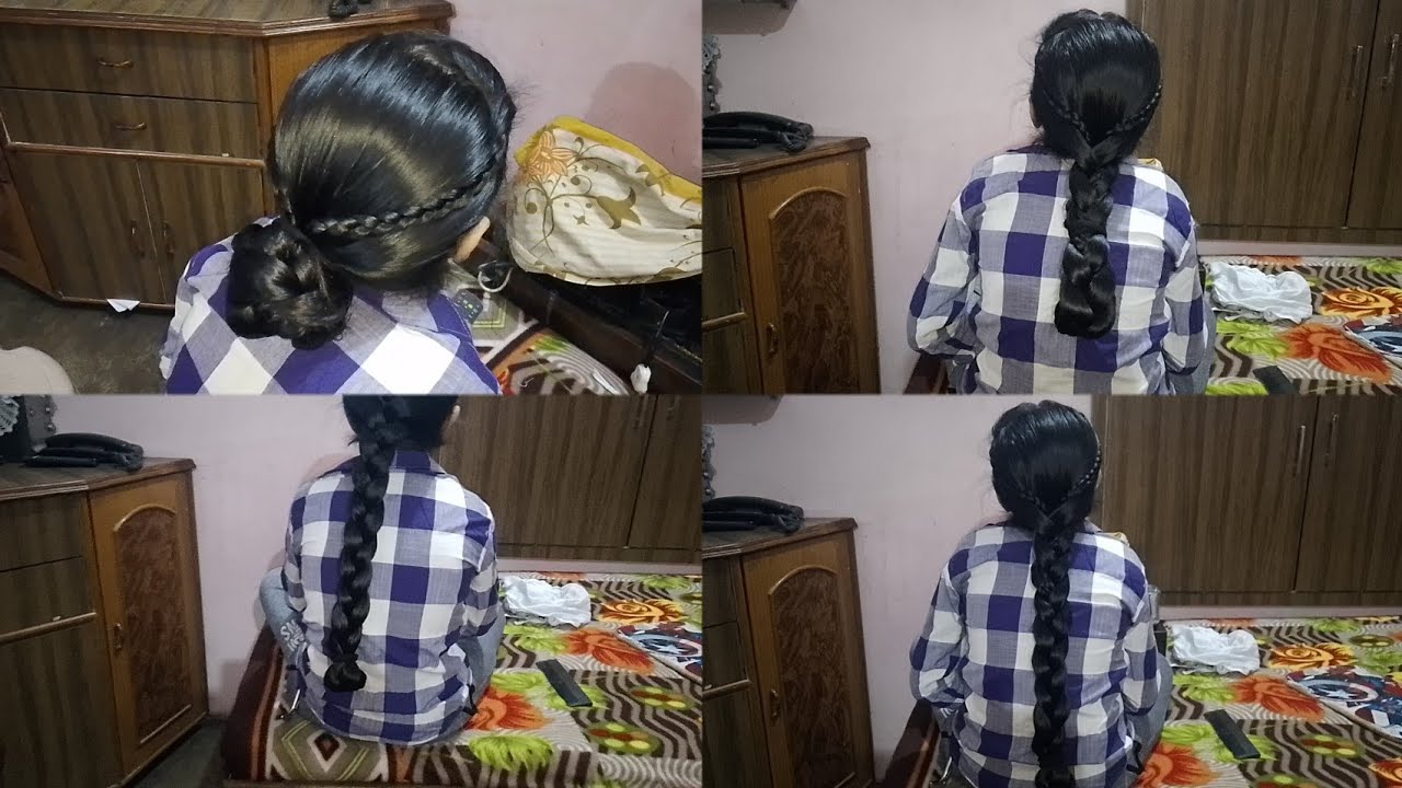 my childhood hairstyle || hairtyle video@satbirskitchenandvlogs7569