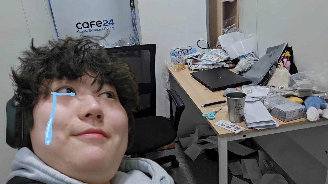 월세 26만원 1평 사무실에서 생존하는 N잡러 브이로그