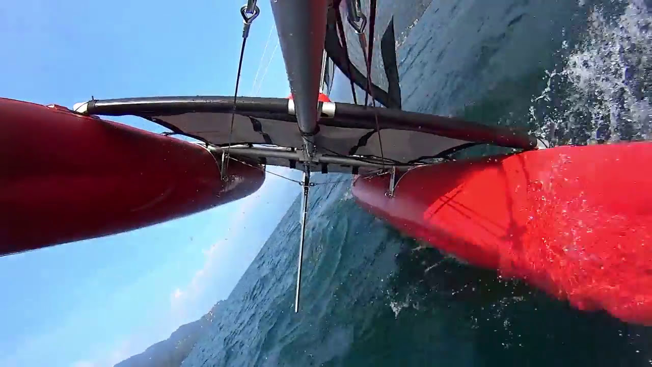 Grabner Happycat Neo - Kenterung auf dem Lago Maggiore