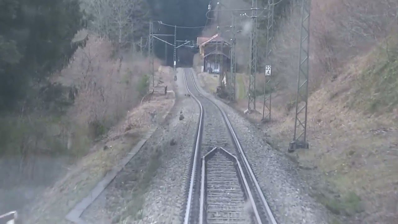 Führerstandsmitfahrt bei der Höllentalbahn