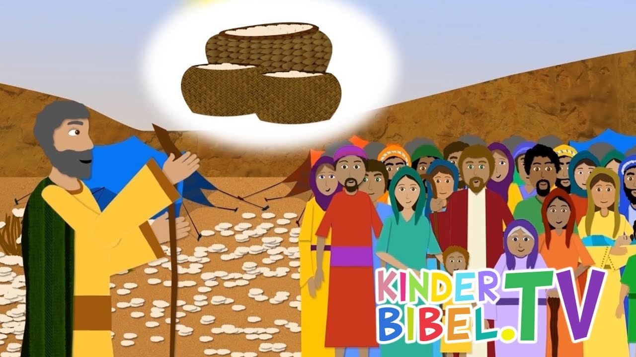 Gott gibt Manna - KinderBibel.TV
