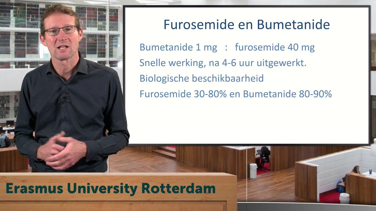 Geneesmiddel van de week - Furosemide en Bumetanide