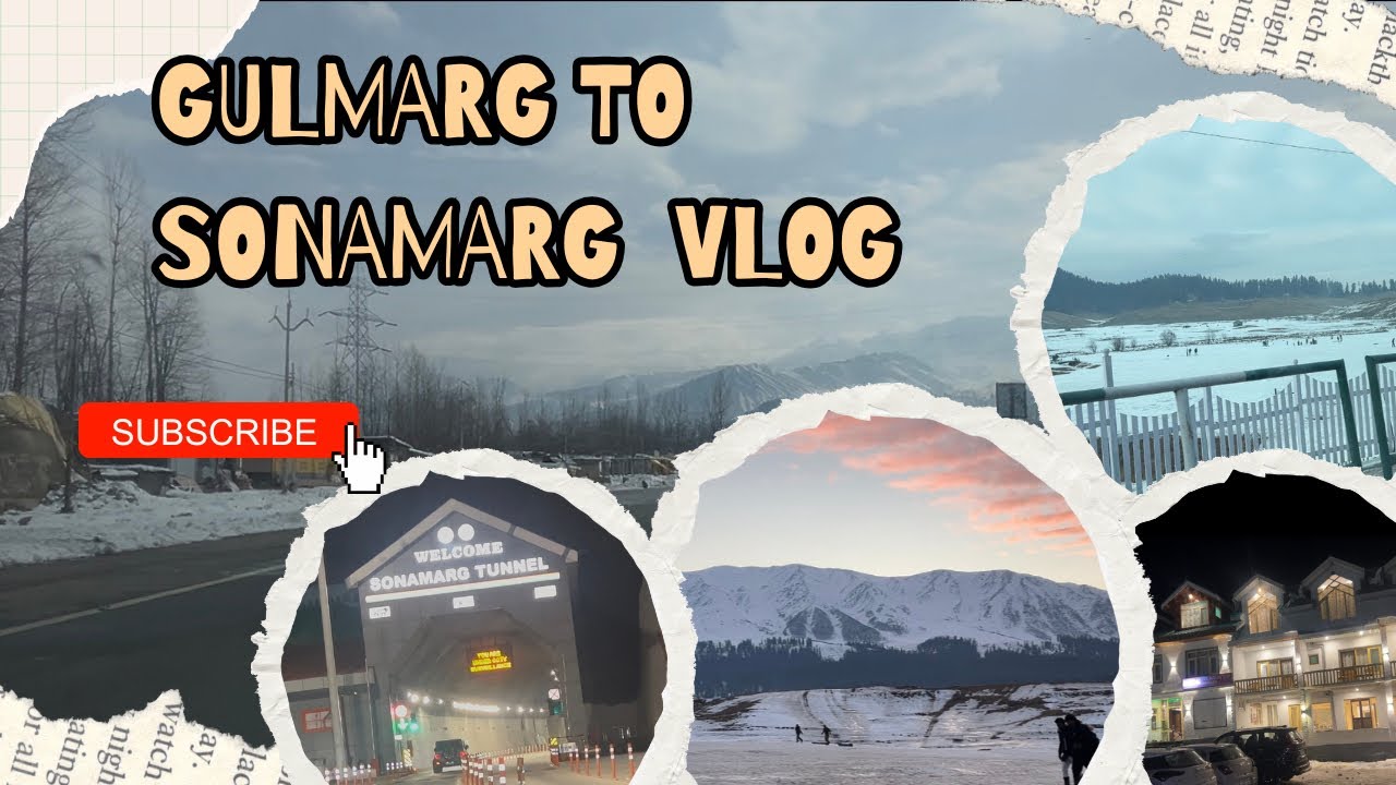 Gulmarg To sonamarg full Vlog/Major Truck Accident Gulmarg To Sonamarg Highway/ Full Enjoy 💯