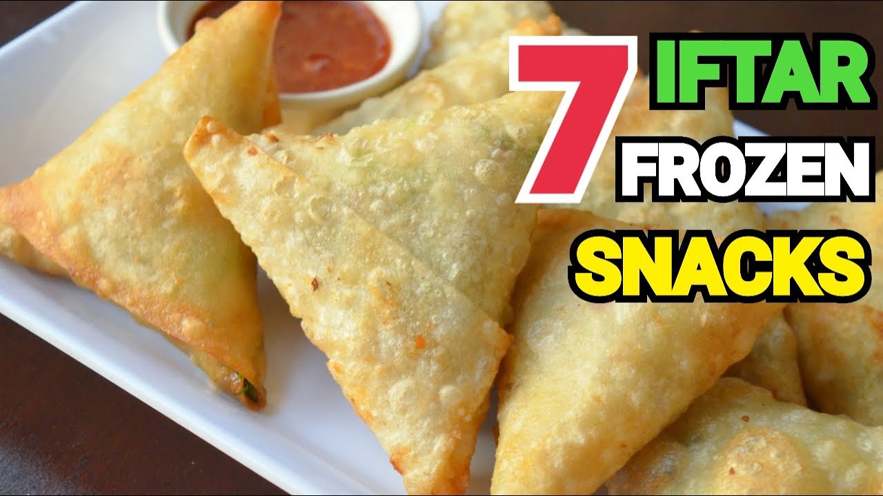 7 Frozen Iftar Snacks / Make & Freeze Ramadan Snacks by (YES I CAN COOK)