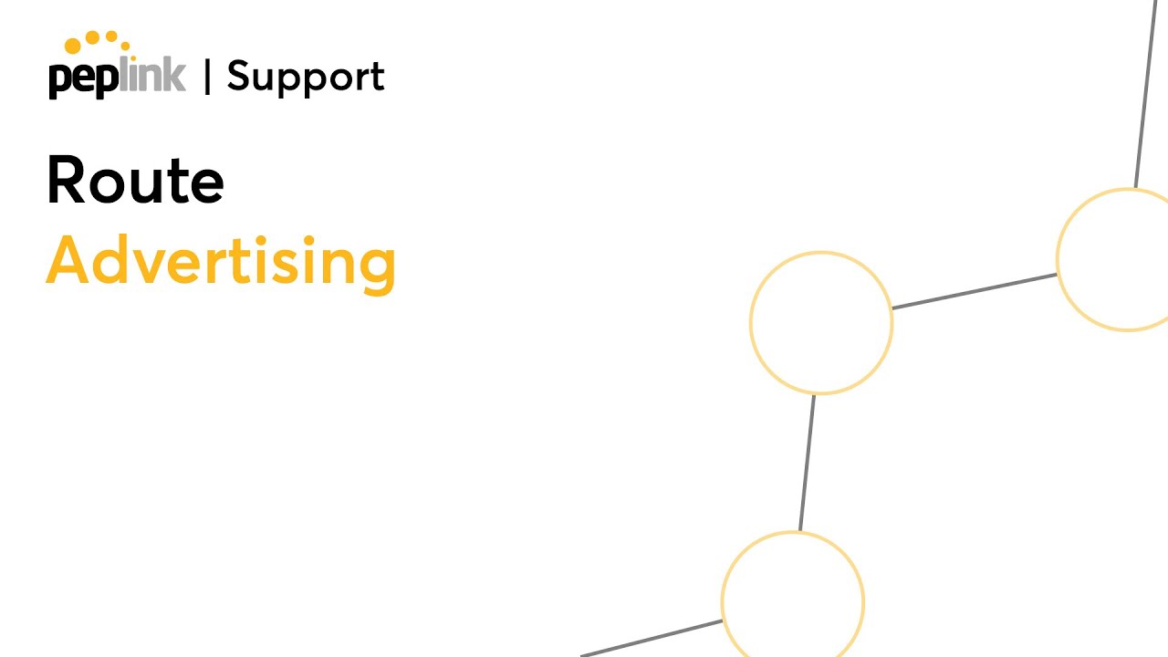 Support | Route Advertisement
