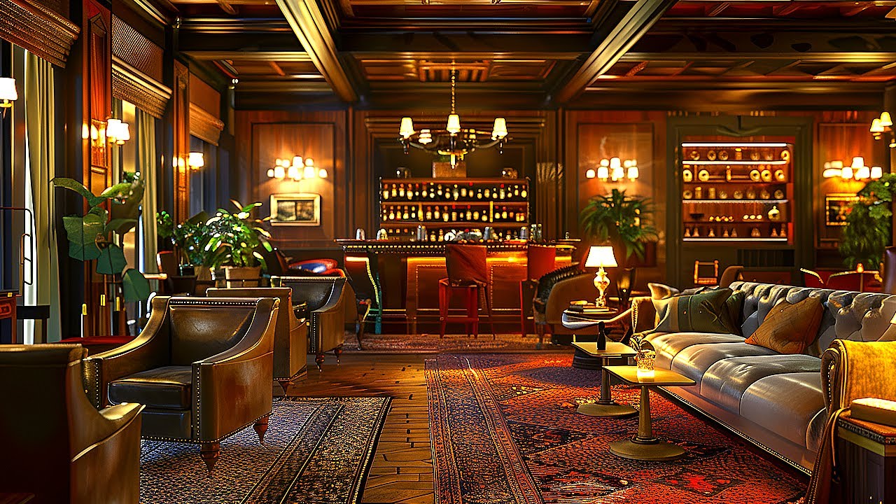 Best Hotel Bar Songs & Restaurant, Cafe Background 2025 - BGM - [Relaxing, Chillout, Jazz, Lounge]