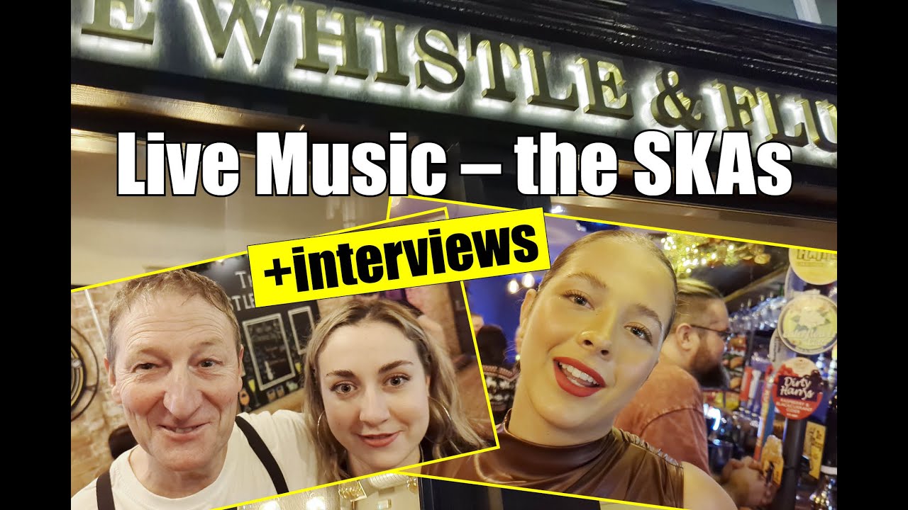 The SKAs live at the Whistle & Flute, Derby Road, Nottingham ///hint.sends.models