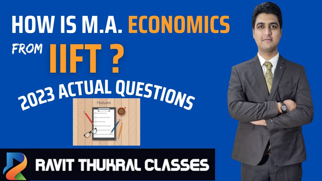 How is IIFT for M.A. Economics & how to prepare? #iift