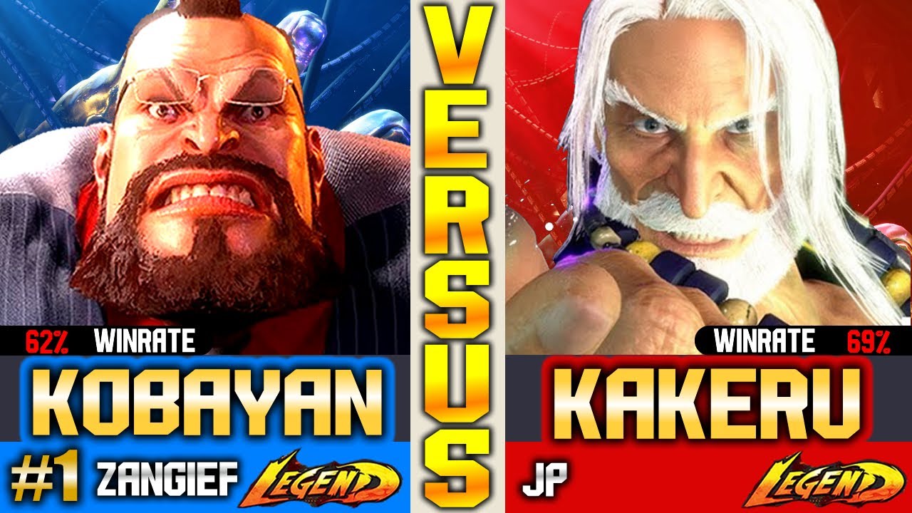 SF6 JP (Kakeru Vs Kobayan) Zangief Top 1 Rank World Legend ▰ High Level