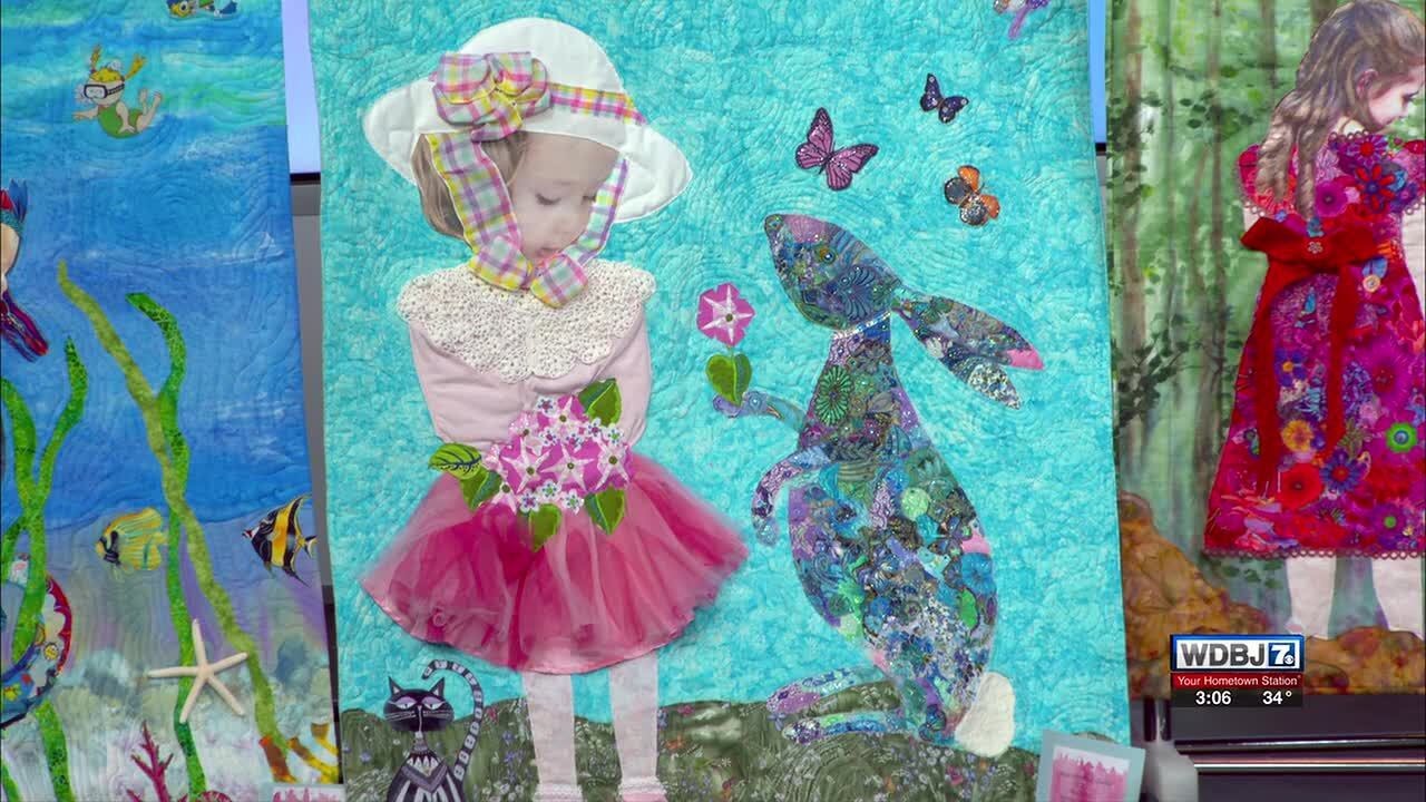Quilted Pictorial Artworks Created by Regional Artist Now on Display