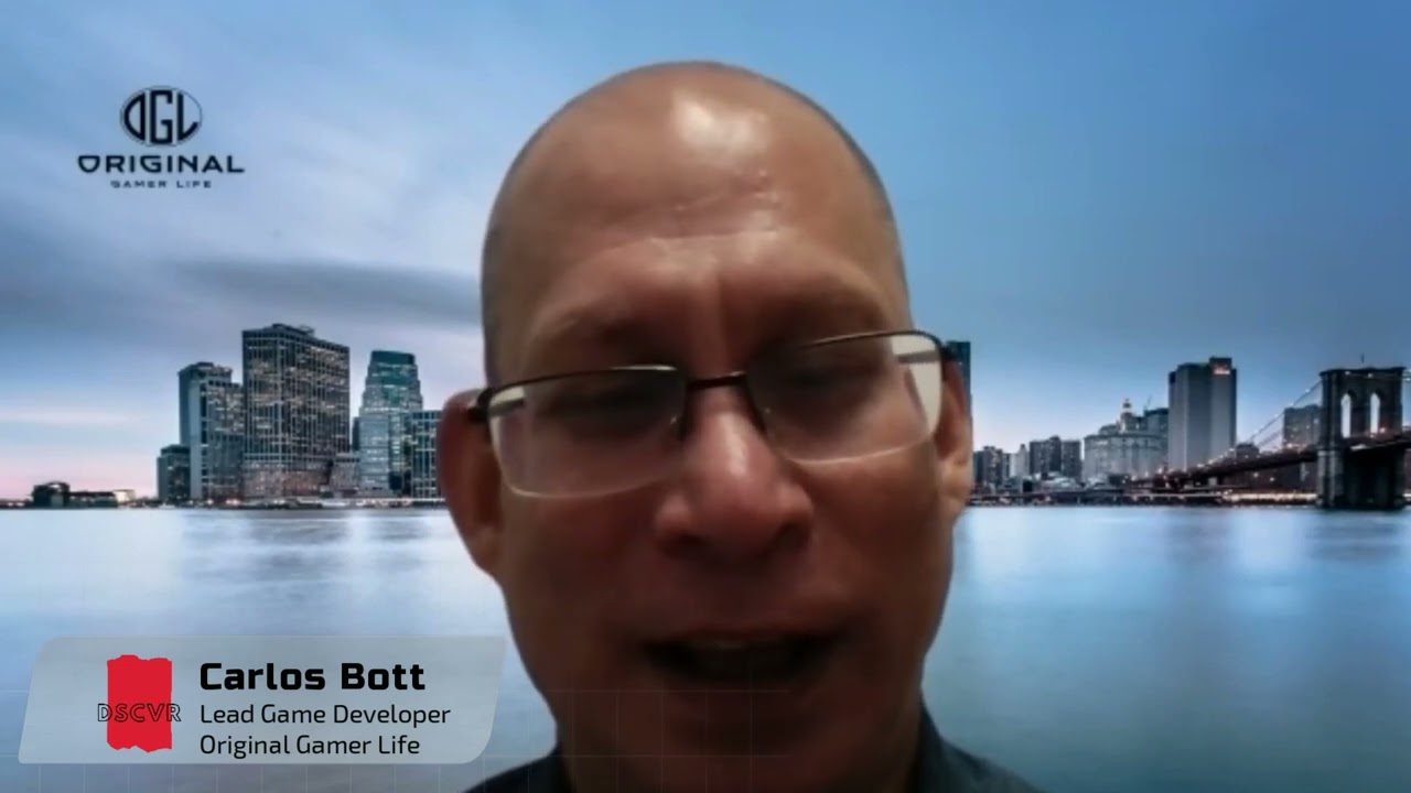 DSCVR: Meet  Original Gamer Life Lead Game Developer Carlos Bott  (Full video)