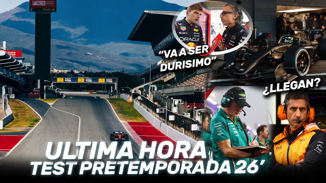 ¡¡ULTIMA HORA TEST de PRETEMPORADA!! DRAMA en RED BULL, ASTON MARTIN LLEGA? RESTRICCIONES y MAS...