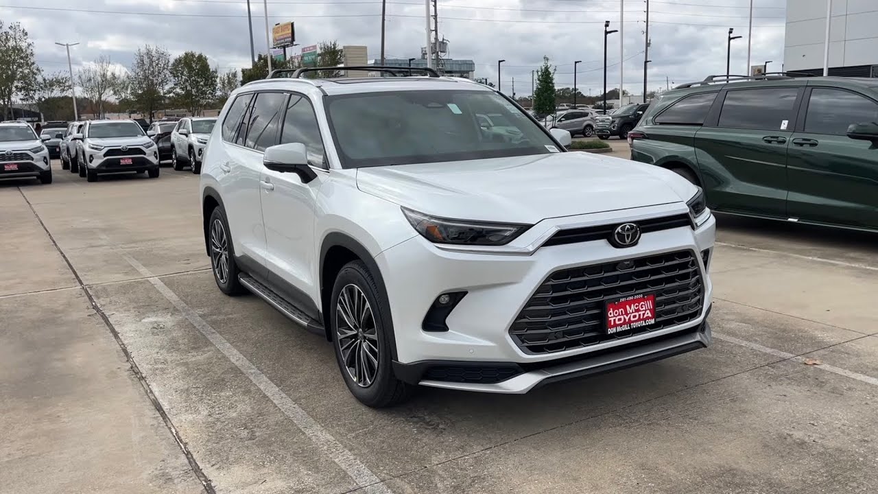 2026 Toyota Grand Highlander Platinum Hybrid MAX startup,engine,full tour 