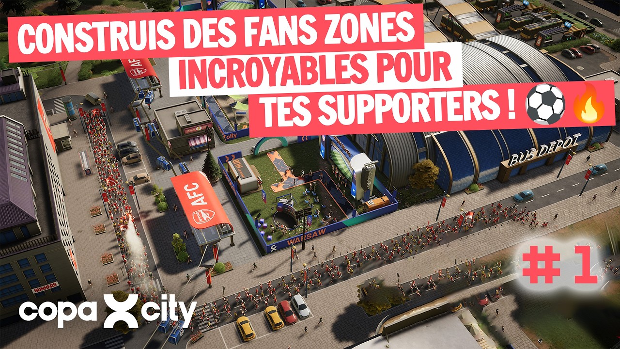COPA CITY #1 Le CITY BUILDER des Fans de FOOT!