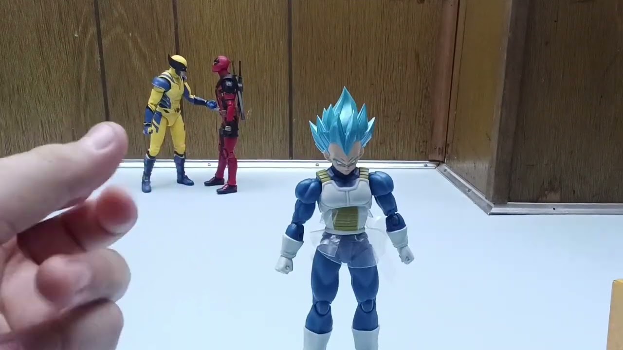 Super Saiyan blue Vegeta unboxing