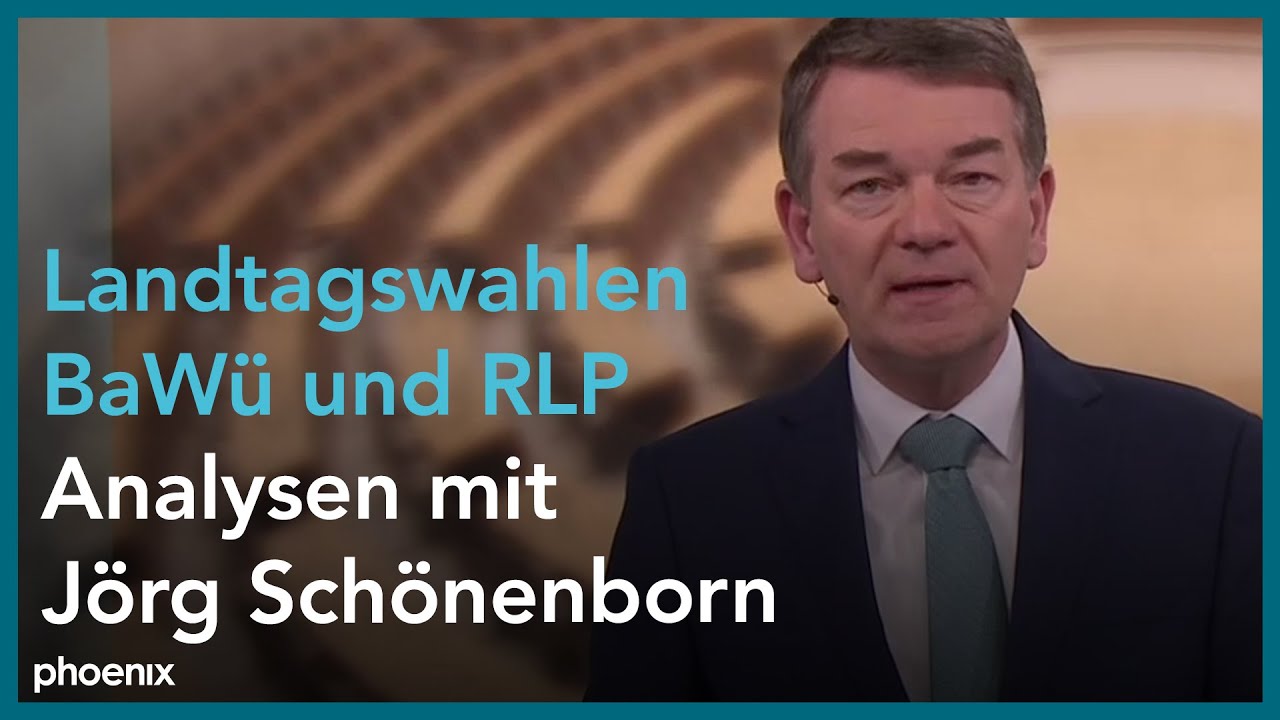 Wahlanalysen mit J&ouml;rg Sch&ouml;nenborn am 14.03.21
